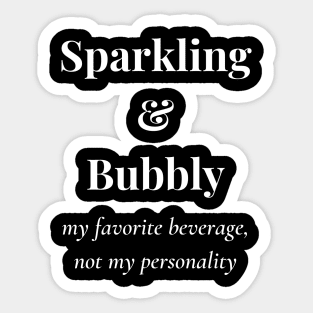 Sparkling & Bubbly Sticker